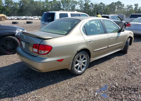 2002 Infiniti I35 Luxury из США, поврежденный, VIN JNKDA31A02T003679